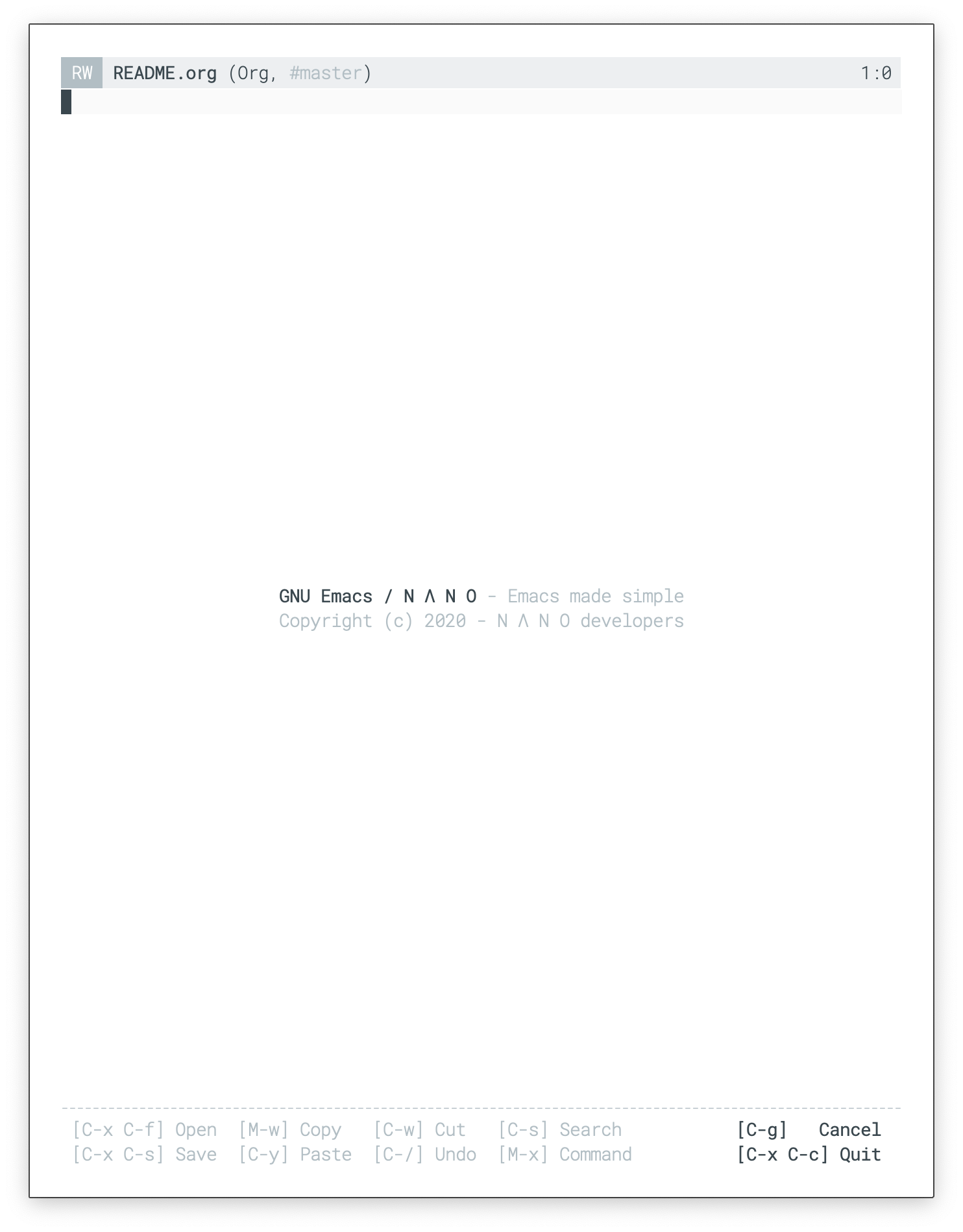 nano-emacs-light
