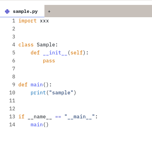 python