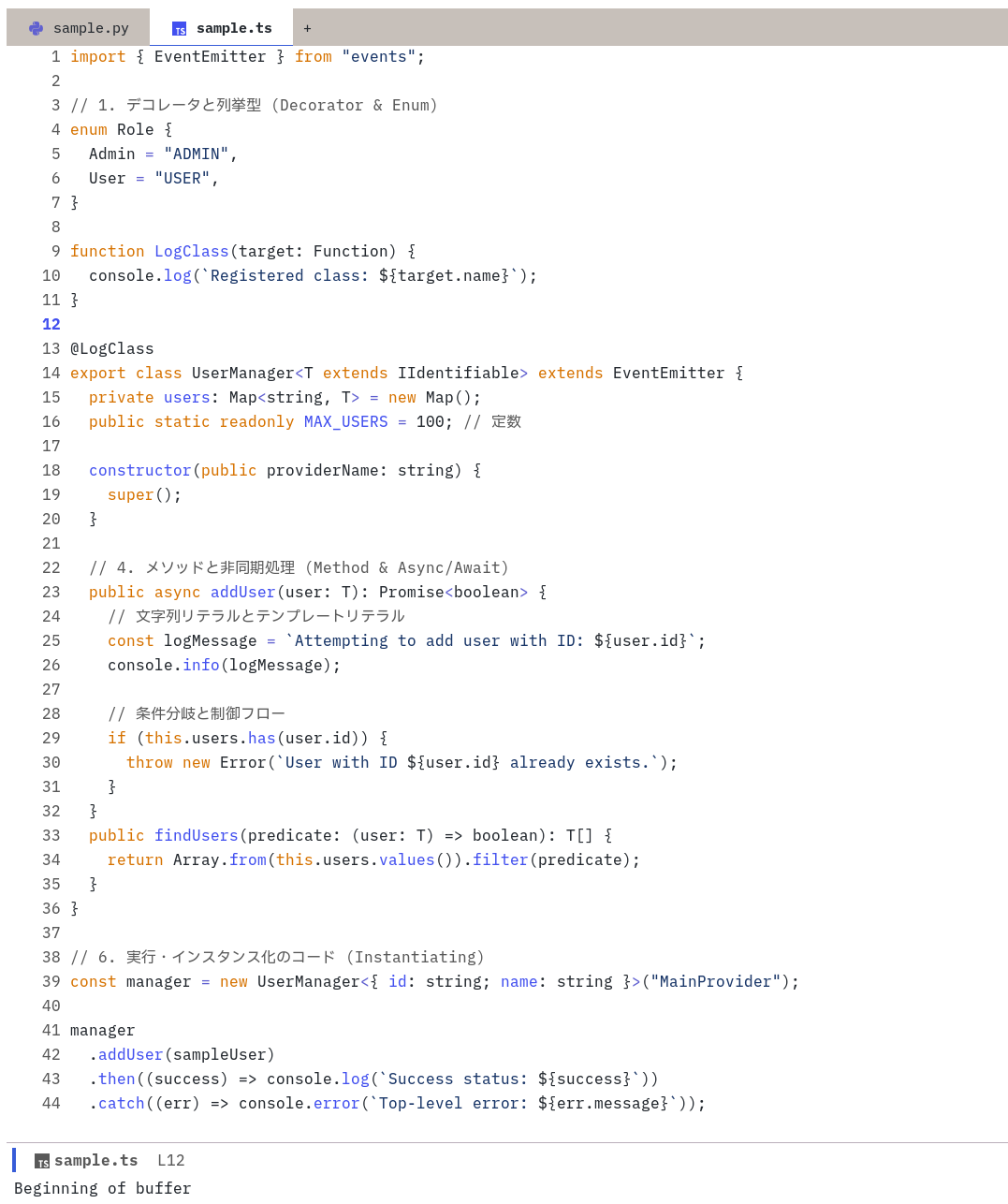 typscript